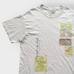 アートT フィンセント・ファン・ゴッホ Tシャツ L ひまわり
