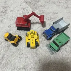 マジョレット ミニカー はたらく車 5台セット 最安