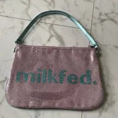 MILKFED. スパンコール ポーチ ピンクのサムネイル