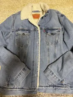 Levi Strauss & Co. シェルパライニング デニムジャケット XL