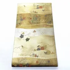 A2073 ●高級 正絹 六通 袋帯