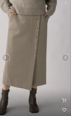 apart by lowrys 起毛タイトスカート