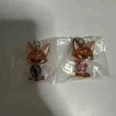 ズートピア2 めじるしアクセサリー　ニックA ニックB 2点セット