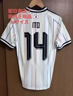 サッカー日本2026 アウェイ オーセンティック ユニフォーム 伊東純也 L
