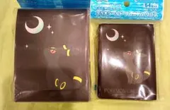 ポケモンカードゲーム　デッキシールド　デッキケース　月明かりとブラッキー