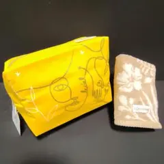 【⚠️24時間限定値下げ】【未使用・タグ付】ロクシタン ポーチ＆ハンドタオル