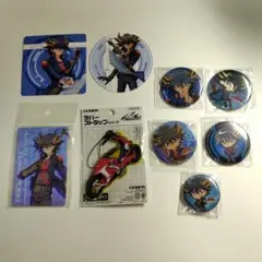 遊戯王5D's 遊星 缶バッジ コースターストラップ セット