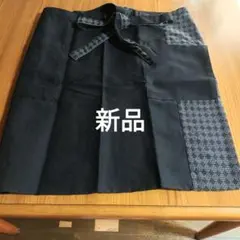 MS CORPORATION 兼用腰丈エプロン Fサイズ　新品　未使用　黒のサムネイル