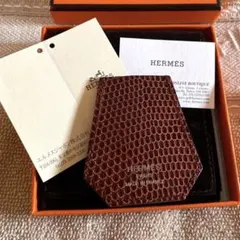 HERMESエルメス クロシェットスカーフリング リザードのサムネイル