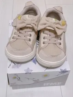 IFME リボンスニーカー 16.0cm リボン ピンク　カラン　calin