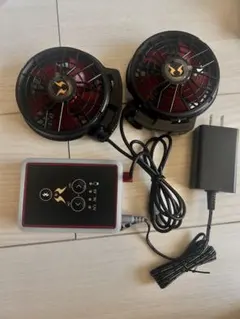 スナップオン 卓上扇風機 黒 LED CLOCK FAN - メルカリ