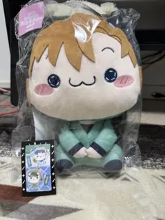 フリューくじ忍たま乱太郎　ふんわり桜もちぴこの段　BIGぬいぐるみ　善法寺伊作賞