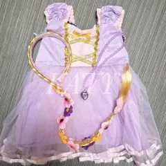 プリンセス　なりきり　ドレス　キッズ　子供　ウィッグ