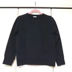 美品　ＧＵ　トレーナー　ブラック　Ｍサイズ