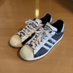 adidas Superstar ブラック/ホワイト　シルバー
