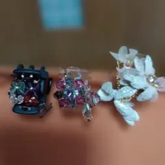 ComplexBiz ヘアクリップ3点