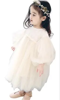 チュール ドレス