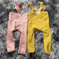 【美品】ベビーパンツ 2枚セット S