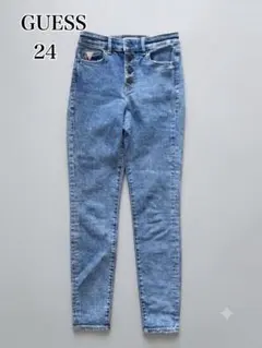 GUESS レディース　デニムパンツ　ストレート　スキニーのサムネイル