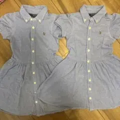POLO RALPH LAUREN 半袖ワンピース 2枚セット （3T.4T）