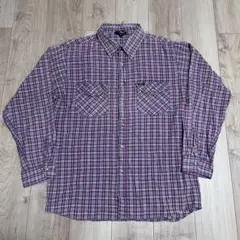 80s 90s OshKosh オシュコシュ　チェックシャツ Lのサムネイル