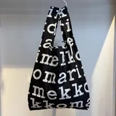 新品marimekkoマリメッコマリロゴスマートバッグエコバッグトート正規品