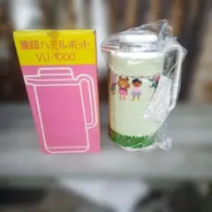 昭和レトロ 魔法瓶 象印マホービン リリオポット 当時物 長期保管品 