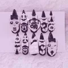 女児 ゴテゴテ 平成 ネイルチップ 地雷 量産 イベント ライブ 推し