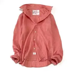 美品 フランク＆アイリーン EILLEN 希少S オーガニックコットンシャツ 