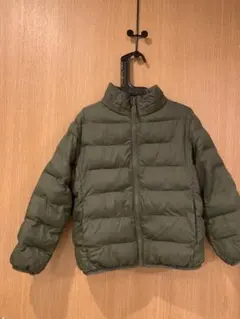 オリーブグリーン ダウンジャケット 120