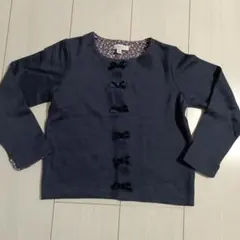 any FAM カーディガン 120 ネイビー