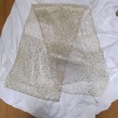 流行りのゴールドラメレース帯揚げ