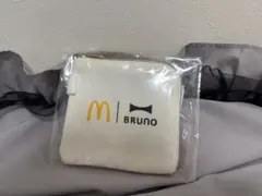 マクドナルド 福袋2024 BRUNO コインポーチ 白 新品