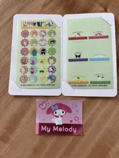 サンリオ　めにぷちシール　マイメロディ