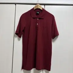 ノースフェイス ポロシャツ メンズ XL ボルドー 半袖