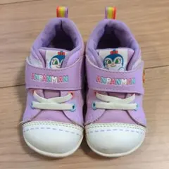 アンパンマン 紫 スニーカー 12cm