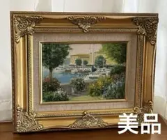 ​真作 ダニエル・ジャネラン「漁の帰り」油彩 5号大 逸品 フランス巨匠 壁画家 真作 ダニエル・ジャネラン「漁の帰り」油彩 5号大 逸品 フランス巨匠