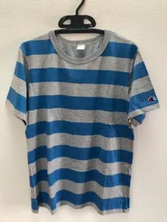 Champion ボーダー Tシャツ Lサイズ　日本製　新品未使用