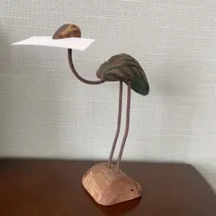 木製 鳥型 Emu メモスタンド オーストラリア お土産