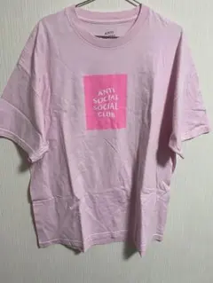 ANTI SOCIAL SOCIAL CLUB Tシャツ ピンク XL