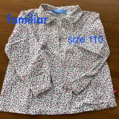 familiar  小花柄ブラウス