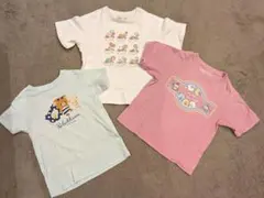 ユニクロ Tシャツ 3枚セット すみっコぐらし 他 120
