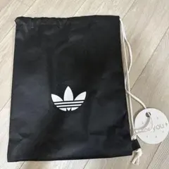 adidas アディダス シューズ ラッピングバッグ ギフトバッグ ブラックのサムネイル