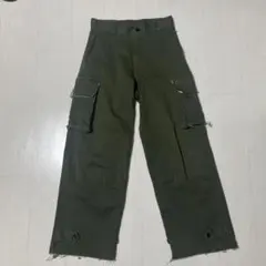 ソエルテ　カーゴパンツ　カーキ　サイズ2