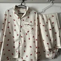 いちご柄 パジャマセット 上下セット
