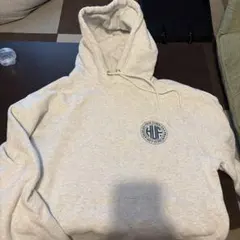 HUF パーカー グレー サークルロゴ Lサイズ