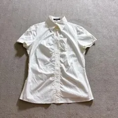 美品 BURBERRY LONDON バーバリー ノバチェック シャツ ホワイト
