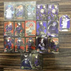 ツイステ カードセット ウエハース クリア メタル ツイステッドワンダーランド