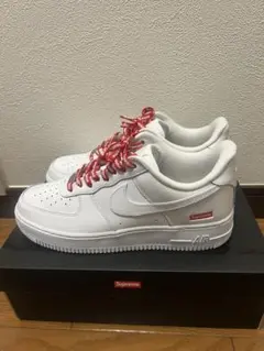 新品未使用NikeAirForce 1 supreme スニーカー　27.5cm