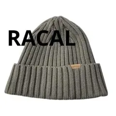 RACAL × NANO UNIVERSE ニット帽 日本製 ウール混 グレー